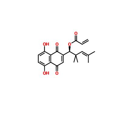 β，β-二甲基丙烯酰阿卡寧分析對照品|34539-65-6