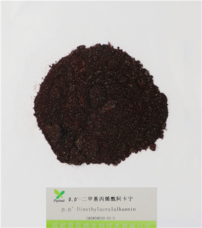 β，β’-二甲基丙烯酰阿卡寧|34539-65-6